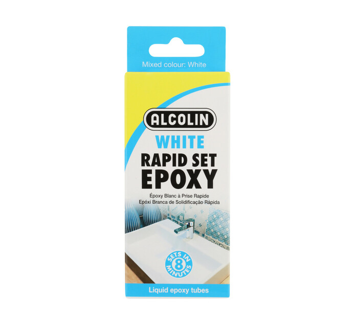 Alcolin 2 x 20 ml Epoxy Liquid Rapid Set White Makro