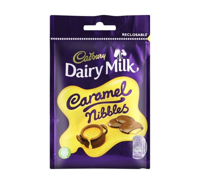 Cadbury Chocolate Caramel Nibbles (1 x 120G) Makro