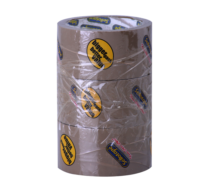 Sellotape 48 mm x 50 m Packaging Tape 3-Pack 