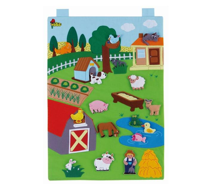 On the Farm Wall Hanging Chart (50X70cm) Makro