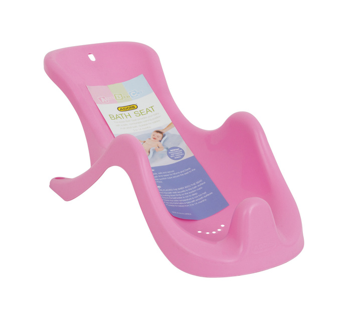 pink baby bath chair