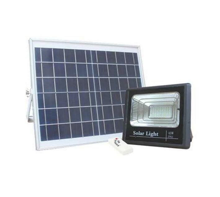 Waco 40w LED Solar Floodlight Makro