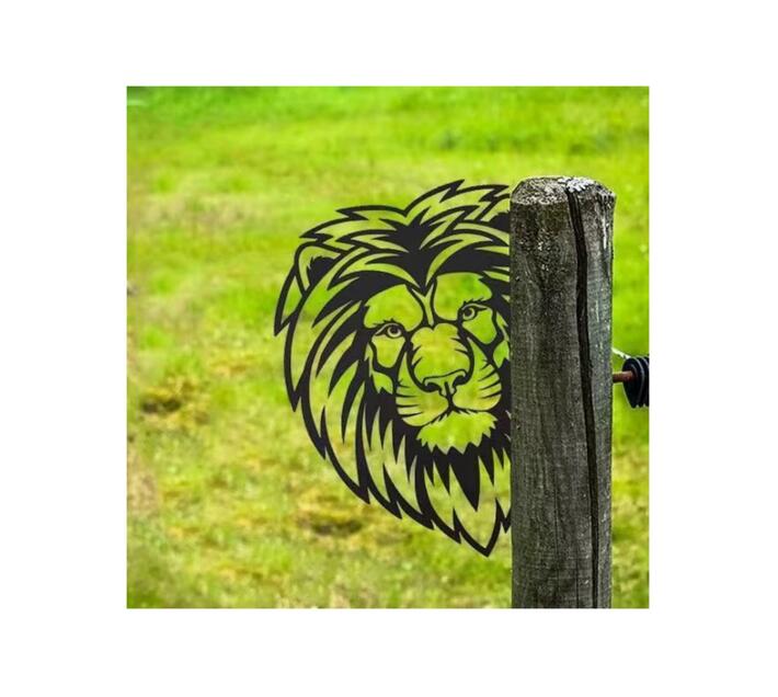 Garden Fence Ornament Lion Makro