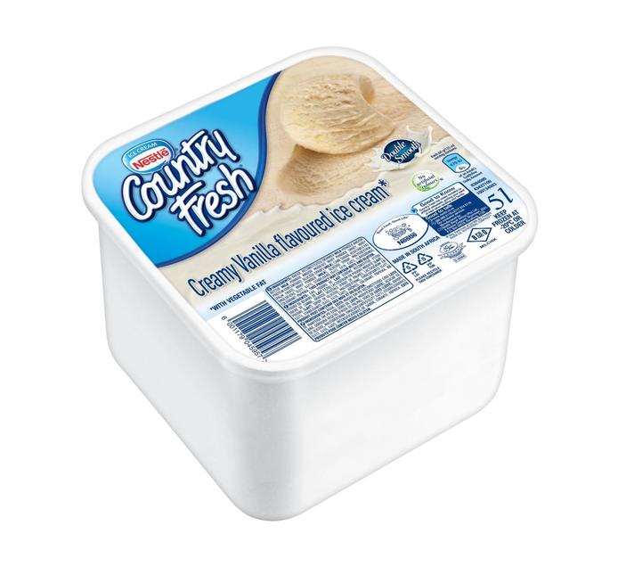 Country Fresh Country Fresh Ice Cream Vanilla 1 X 5L Makro