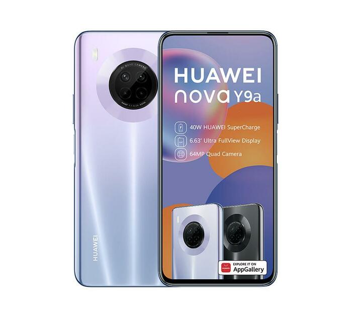 Huawei Y9A 128GB Dual Sim Space Silver Makro