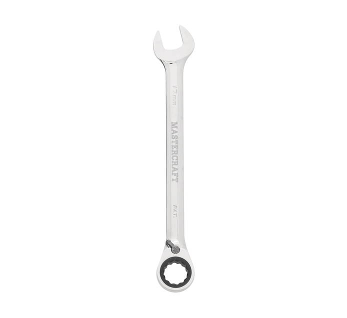 Mastercraft 17MM Ratcheting Combo Wrench Wrenches Wrenches Loose