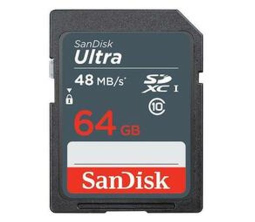 SanDisk Ultra SDXC 64GB Class 10 UHS-I Card