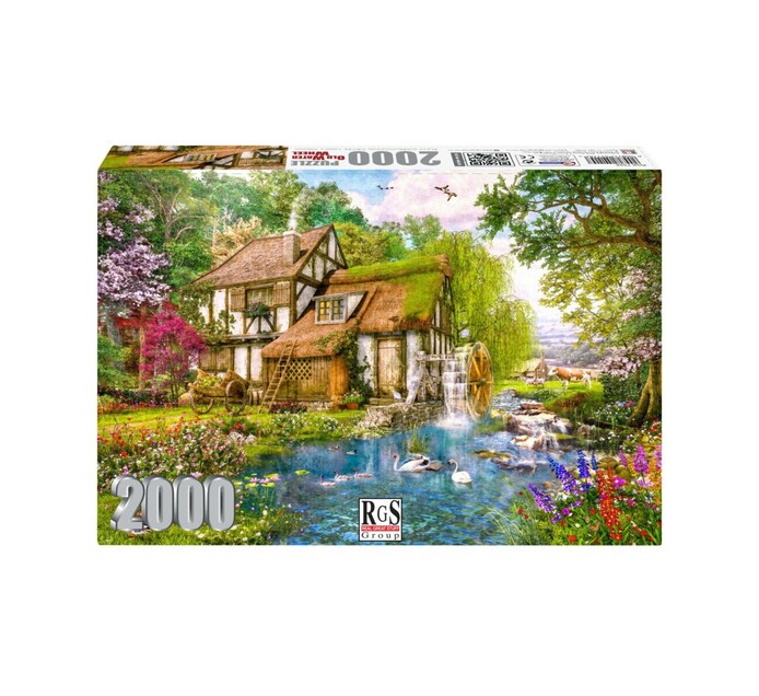2000pc The Old Water Wheel Puzzle Makro