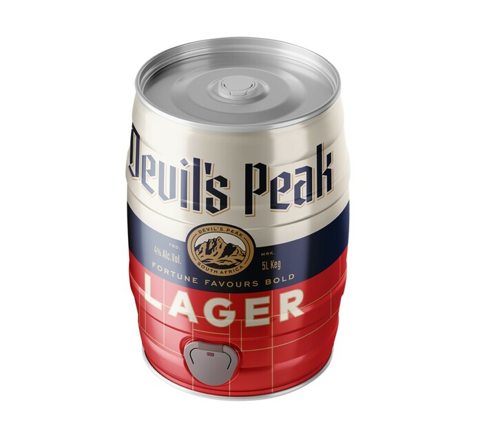 Devil's Peak Lager Keg (1 x 5L) Makro