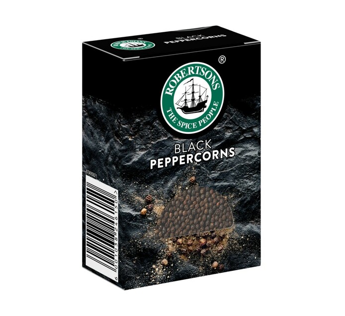 Robertsons Whole Black Peppercorns (1 x 45g)