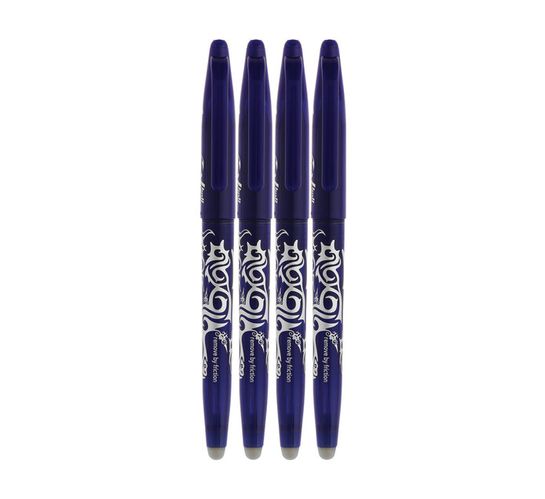 Pilot FriXion Ball Pen (4 Pack) Blue 