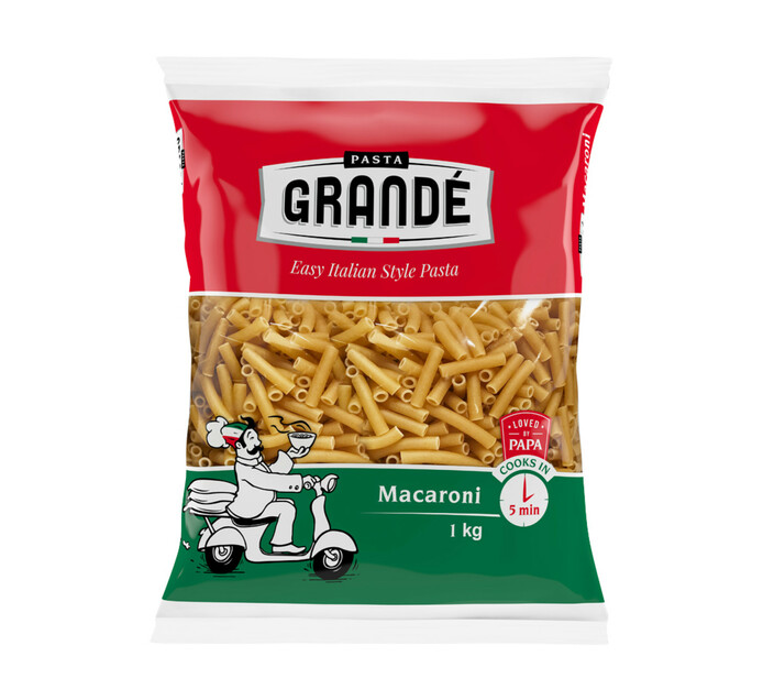 Pasta Grande Macaroni (10 x 1kg) Makro