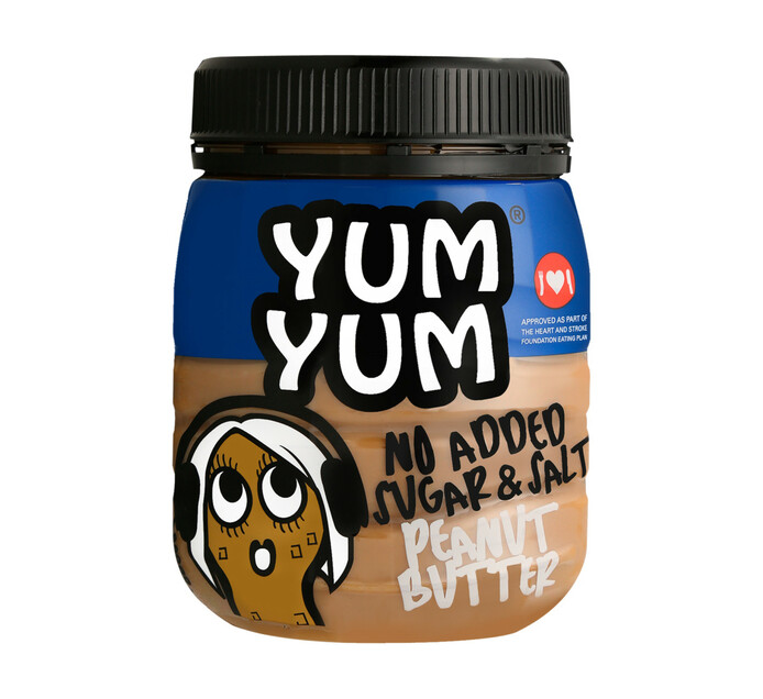 Yum Yum Peanut Butter Sugar Free (24 x 400g) Makro