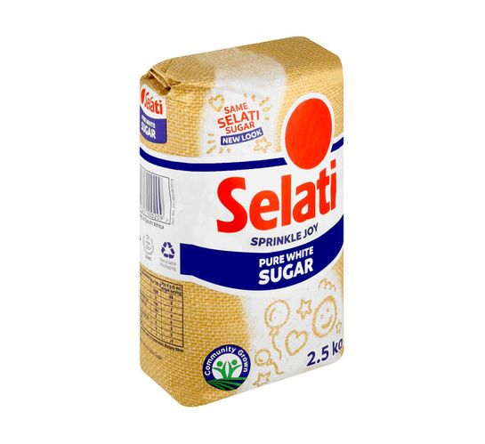 Selati White Sugar (10 x 2.5kg)