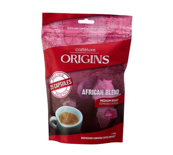 Caffeluxe Origins African Blend Nespresso® Compatible Capsules