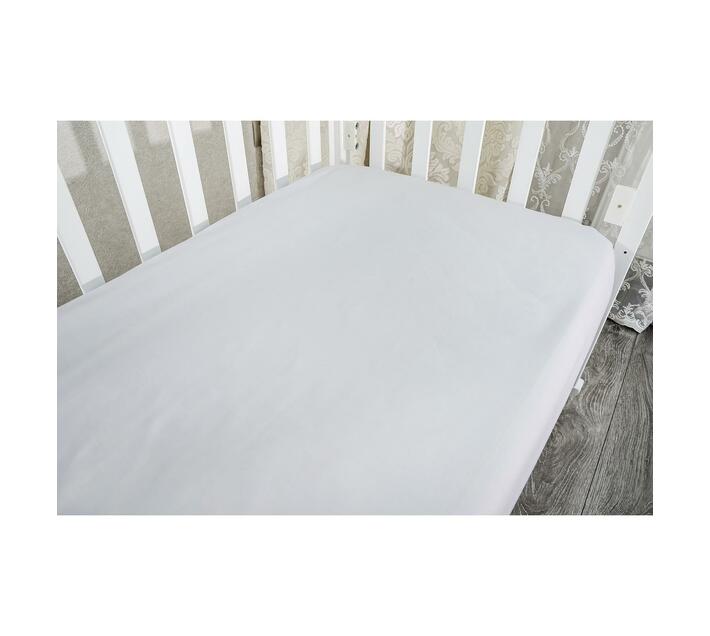 Snuggletime Stay Safe Fitted Sheet Large Camp Cot Makro