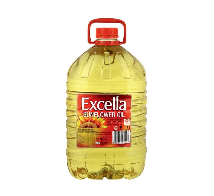 Excella Sunflower Oil (1 x 5L) Makro