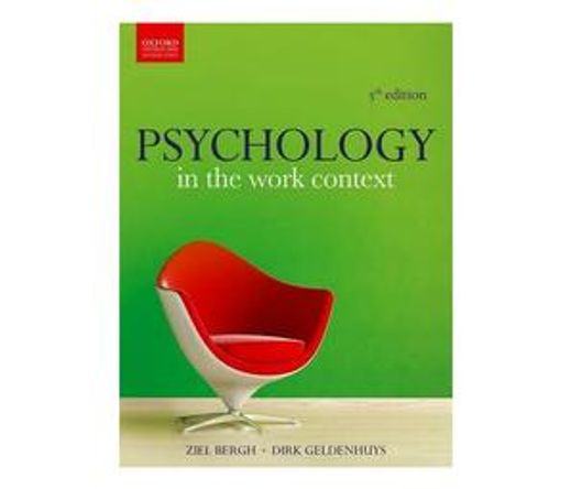 Psychology in the work context (Paperback / softback)