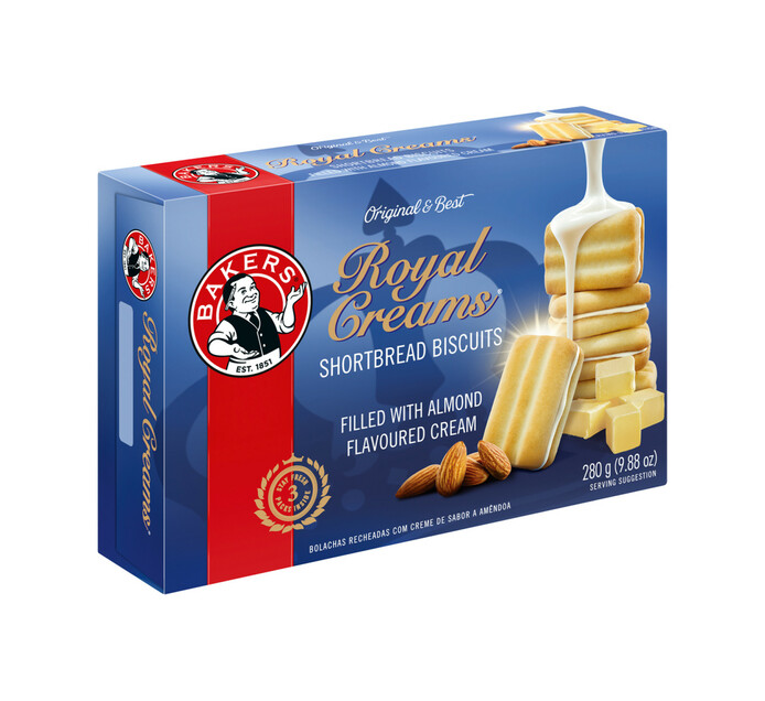 Bakers Royal Creams Original (12 x 280g) Makro