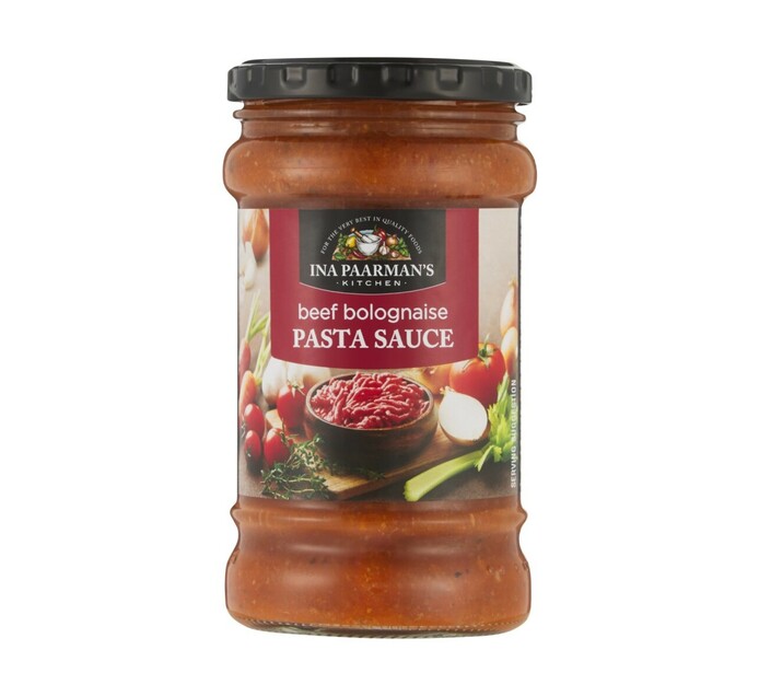 Ina Paarman Pasta Sauce Beef Bolognaise (12 x 400g) Makro