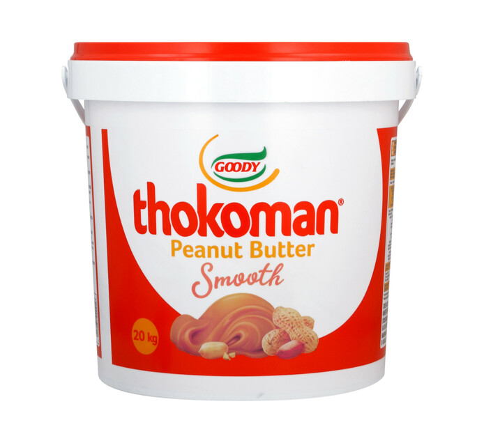Thokoman Peanut Butter Smooth (1 x 20kg) Catering Spreads Spreads Spreads Sauces