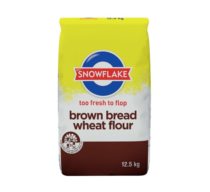 Snowflake Brown Bread Wheat Flour (1 x 12.5kg)