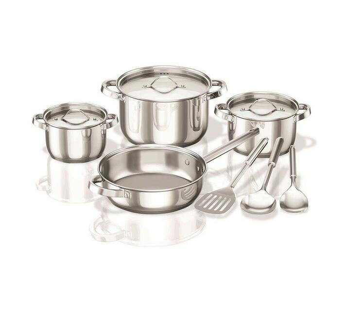 Read 10pc Cuisine Stainless Steel Pot Set Makro
