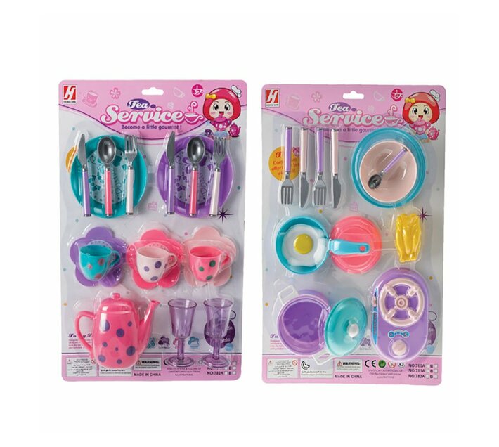 Play Set Kitchen/Tea (2 Pack) Toddlers Toys Toddlers Toys