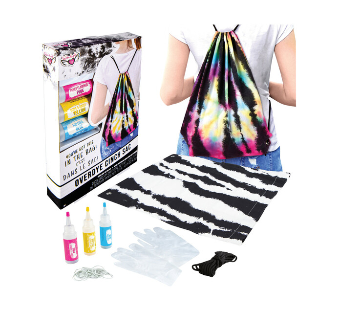 Fashion Angels Tie Dye Overdye Cinch Sak Kit Makro