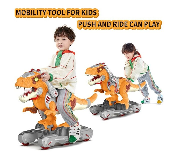 Kids Ride On Dinosaur Push Scooter Makro