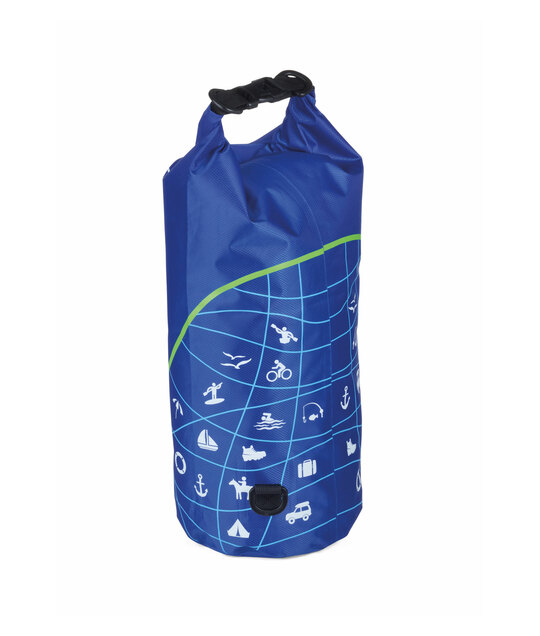 Troika Outdoor Bag WATERPROOF BAG IPX6 Grade 10 Litre Capacity Blue Makro