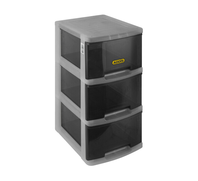 Addis 3Drawer Storage Set Plastic Storage Plastic Plastic