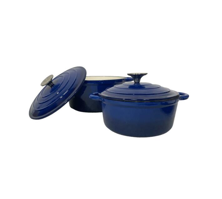 Pot set 7 Piece Cast Iron Grooved Lid Kitchen Essentials Makro