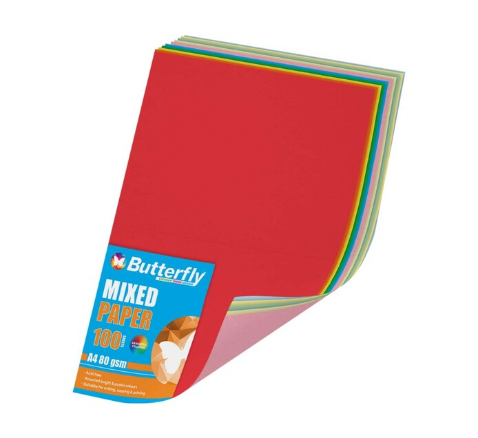 Butterfly A4 Paper (100 Sheet) Makro