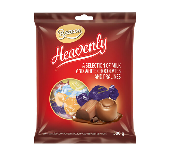 Beacon Heavenly Selection Assorted Bag Chocolates (1 x 500g) Makro