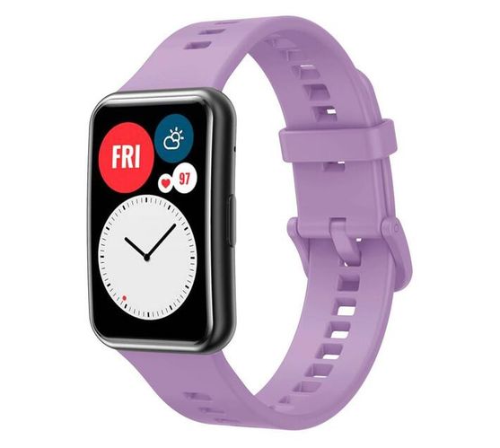 MDM Huawei Fit Watch Silicone Strap-Purple