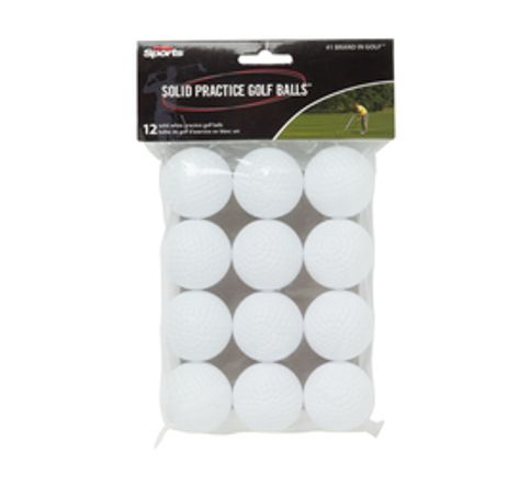 Pride 12 Pack Plastic Golf Balls 
