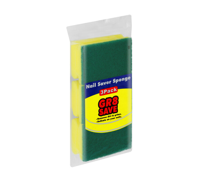 Gr8 Save Nail Saver Sponges 3-Pack 