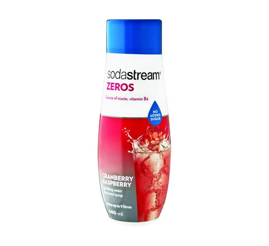 Sodastream 440 ml Zero Syrup Rasberry/Cranberry 
