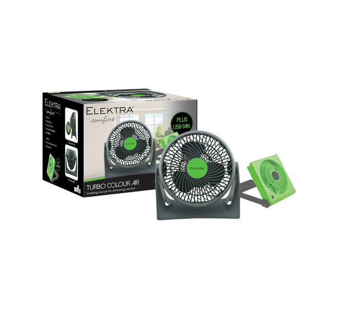Elektra 23 cm Floor Fan Makro