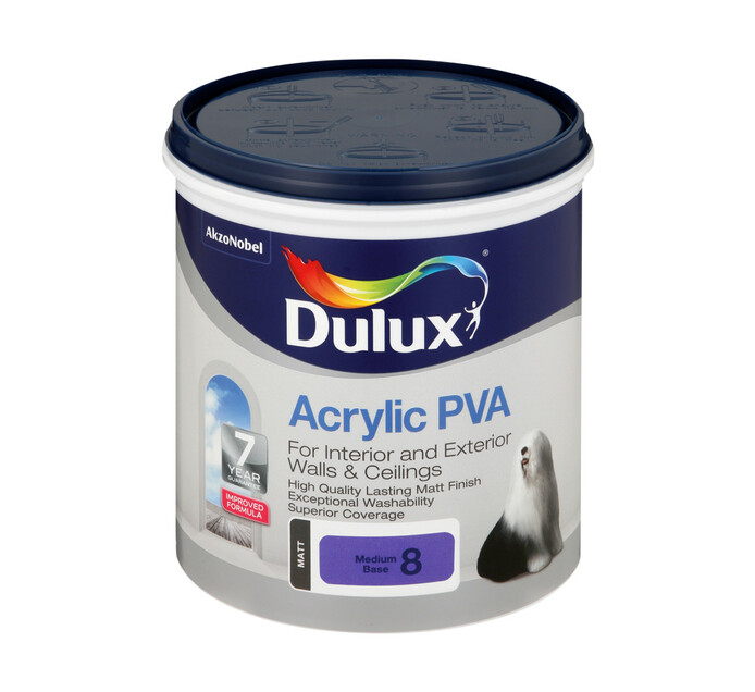 Dulux 1L Acrylic Paint Tint base 