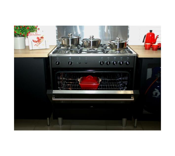 LA GERMANIA 90cm RUSTICA Freestanding Stove 5 Burner Gas Hob with Gas