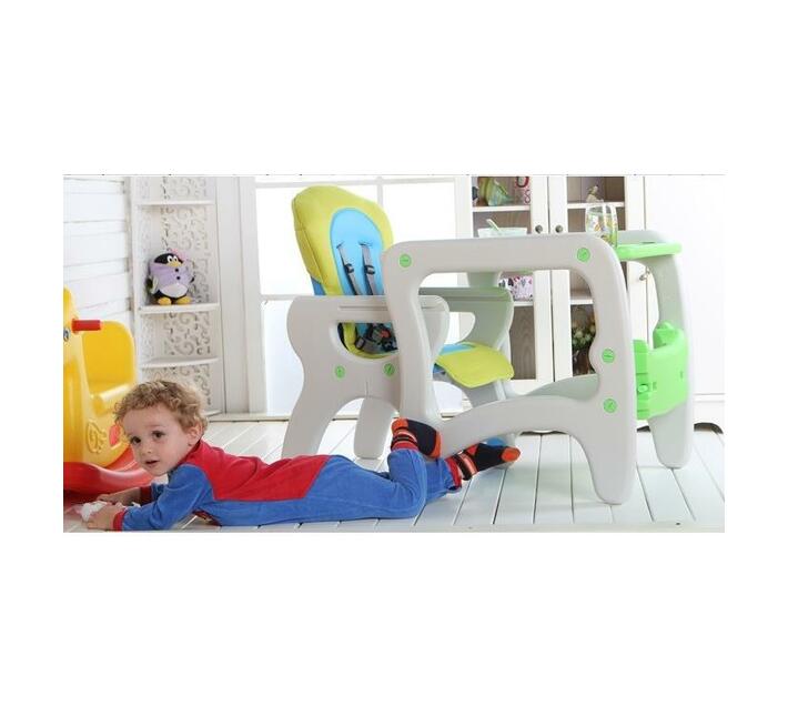 Baneen Multi-function Baby, Toddler High Chair and Table (Adjustable) 6 Months to 36 months - Green