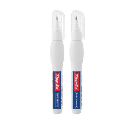 Tipp-ex 8 ml Shake 'n Squeeze Correction Pens 2-Pack 