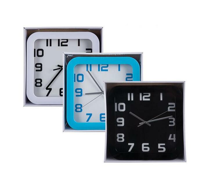 Wall Clock 24cm (3 Pack) Makro