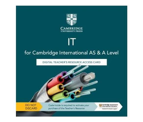 Cambridge International AS & A Level IT Digital Teacher's Resource Access Card (Digital product license key)