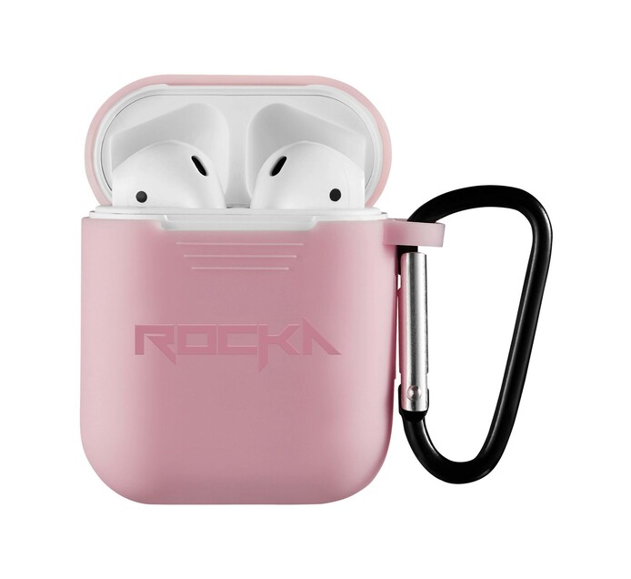 Rocka True Wireless Earphones With Accessories Pink 