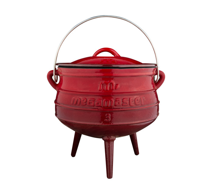 Megamaster No 3 Enamel Potjie Pot Makro