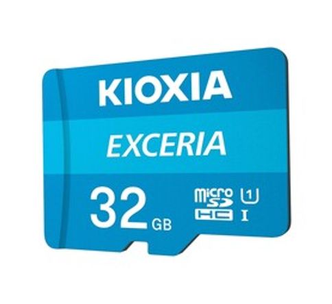 Kioxia 32 GB Exceria MicroSD Card with Adapter 