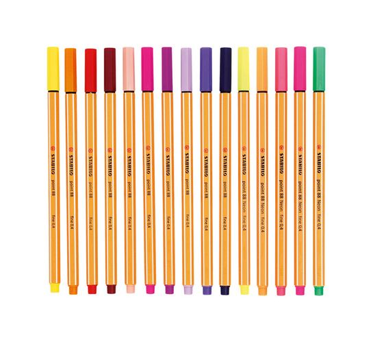 Stabilo Point 88 Fineliners Assorted 25+5-Pack 